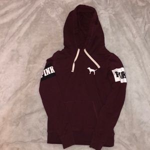 Victoria’s Secret Pink Sweater in Maroon/burgundy